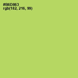 #B6D863 - Wild Willow Color Image
