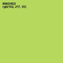 #B6D95D - Conifer Color Image