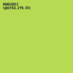 #B6DB53 - Conifer Color Image
