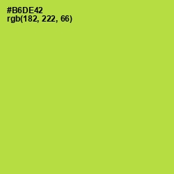 #B6DE42 - Conifer Color Image