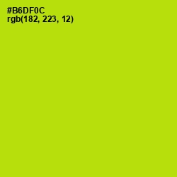 #B6DF0C - Fuego Color Image