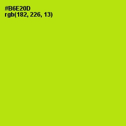 #B6E20D - Inch Worm Color Image