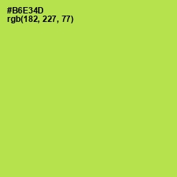 #B6E34D - Conifer Color Image