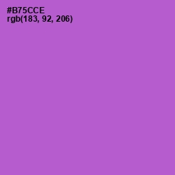 #B75CCE - Amethyst Color Image