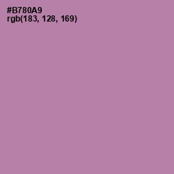#B780A9 - Amethyst Smoke Color Image