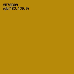 #B78B09 - Hot Toddy Color Image