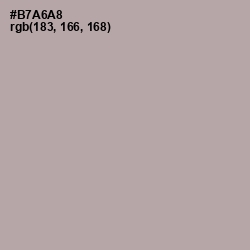 #B7A6A8 - Silk Color Image