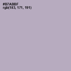 #B7ABBF - Bombay Color Image