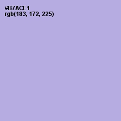 #B7ACE1 - Biloba Flower Color Image