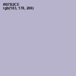 #B7B2CE - Chatelle Color Image