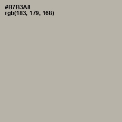 #B7B3A8 - Silk Color Image