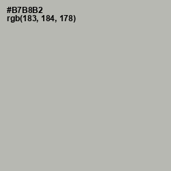 #B7B8B2 - Nobel Color Image