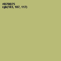 #B7BB75 - Gimblet Color Image
