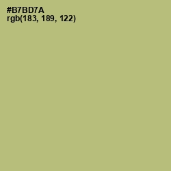 #B7BD7A - Gimblet Color Image