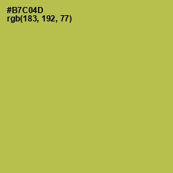 #B7C04D - Celery Color Image