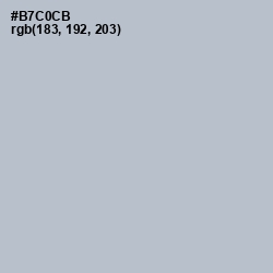 #B7C0CB - Submarine Color Image