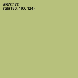 #B7C17C - Wild Willow Color Image