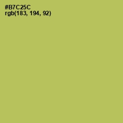 #B7C25C - Celery Color Image