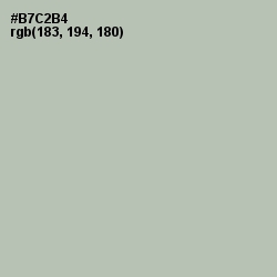#B7C2B4 - Green Spring Color Image