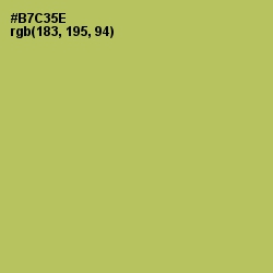 #B7C35E - Celery Color Image