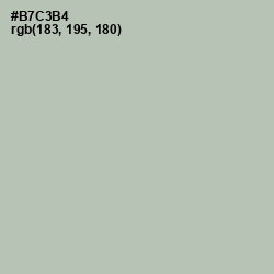 #B7C3B4 - Green Spring Color Image