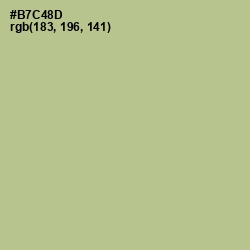 #B7C48D - Rainee Color Image