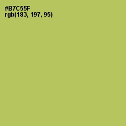 #B7C55F - Celery Color Image
