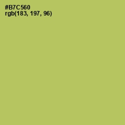 #B7C560 - Wild Willow Color Image