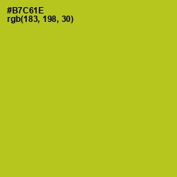 #B7C61E - La Rioja Color Image