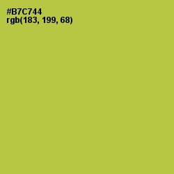 #B7C744 - Celery Color Image