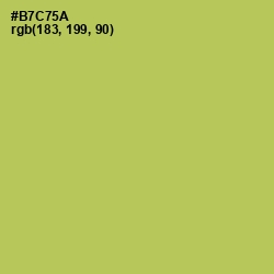 #B7C75A - Celery Color Image