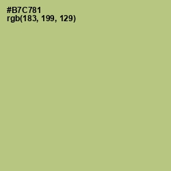 #B7C781 - Feijoa Color Image