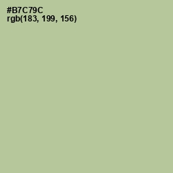 #B7C79C - Rainee Color Image