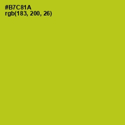 #B7C81A - La Rioja Color Image