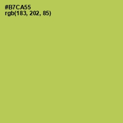#B7CA55 - Celery Color Image