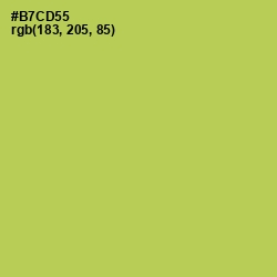 #B7CD55 - Celery Color Image