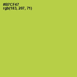 #B7CF47 - Conifer Color Image