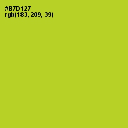 #B7D127 - Key Lime Pie Color Image