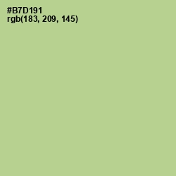 #B7D191 - Feijoa Color Image