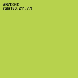 #B7D34D - Conifer Color Image