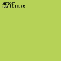 #B7D357 - Conifer Color Image