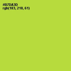 #B7DA3D - Key Lime Pie Color Image