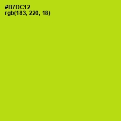 #B7DC12 - Fuego Color Image
