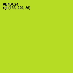 #B7DC24 - Key Lime Pie Color Image