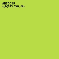 #B7DC45 - Conifer Color Image