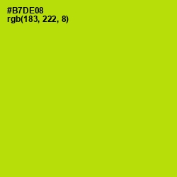 #B7DE08 - Fuego Color Image