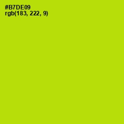 #B7DE09 - Fuego Color Image