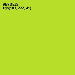 #B7DE29 - Key Lime Pie Color Image