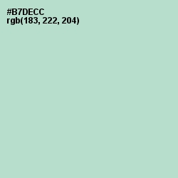 #B7DECC - Jet Stream Color Image