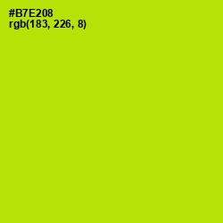 #B7E208 - Inch Worm Color Image